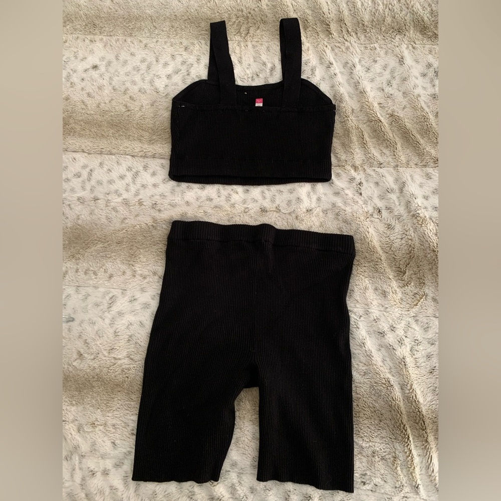 Biker short set
